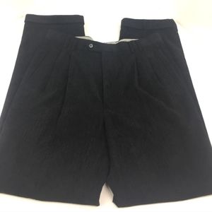 ST.CROIX MADE IN ITALY MEN' Sz 36×30 Luxury CORDUROY DRESS PANTS MSRP $198